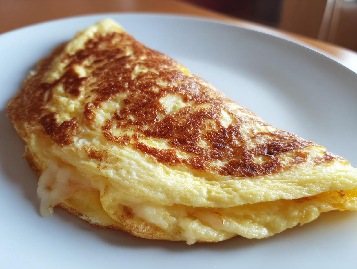 Blitzschnelles Käse-Omelett: 10 Min Genuss