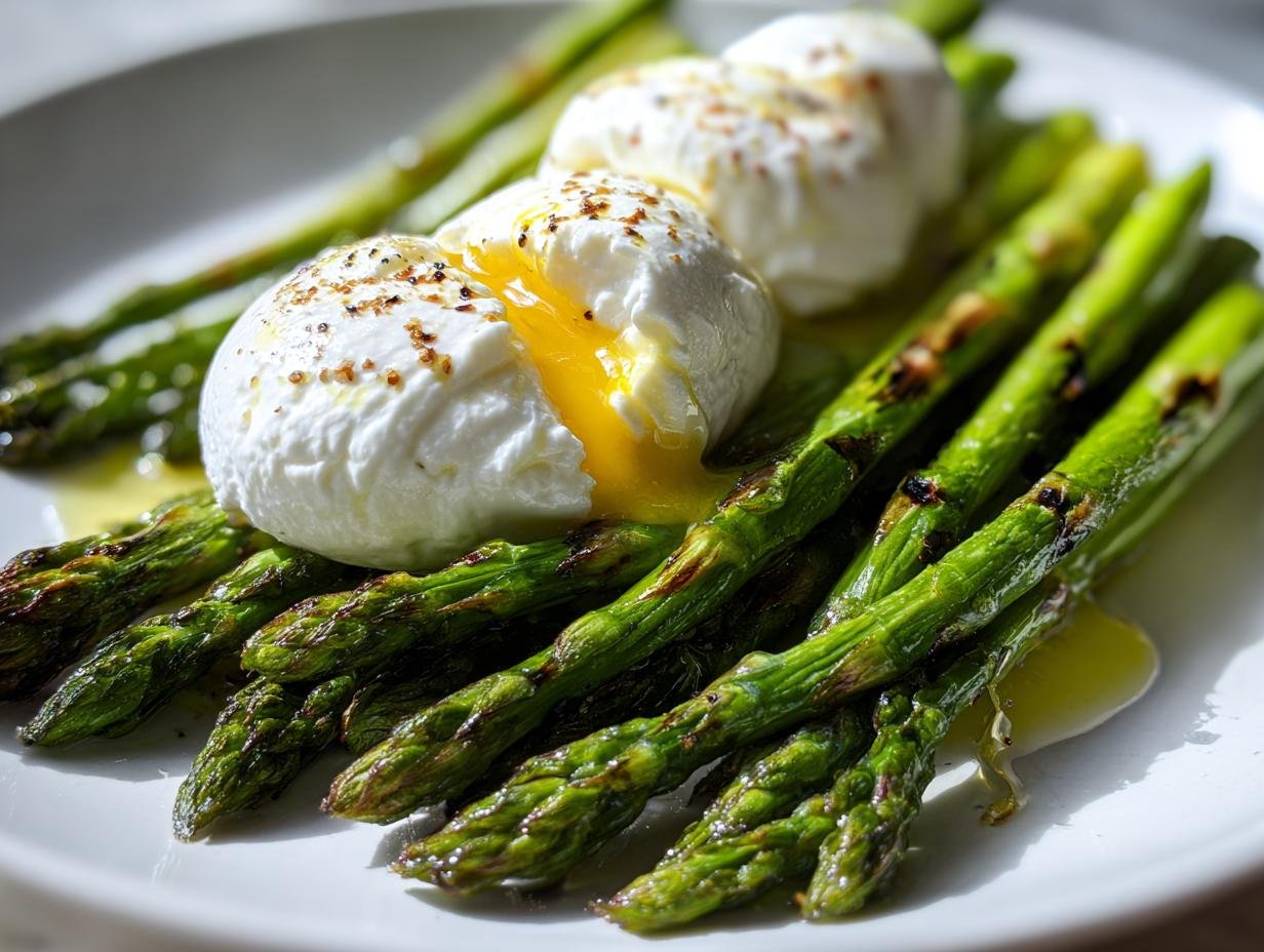 Gegrillter Spargel mit Burrata: Köstlich & Einfach