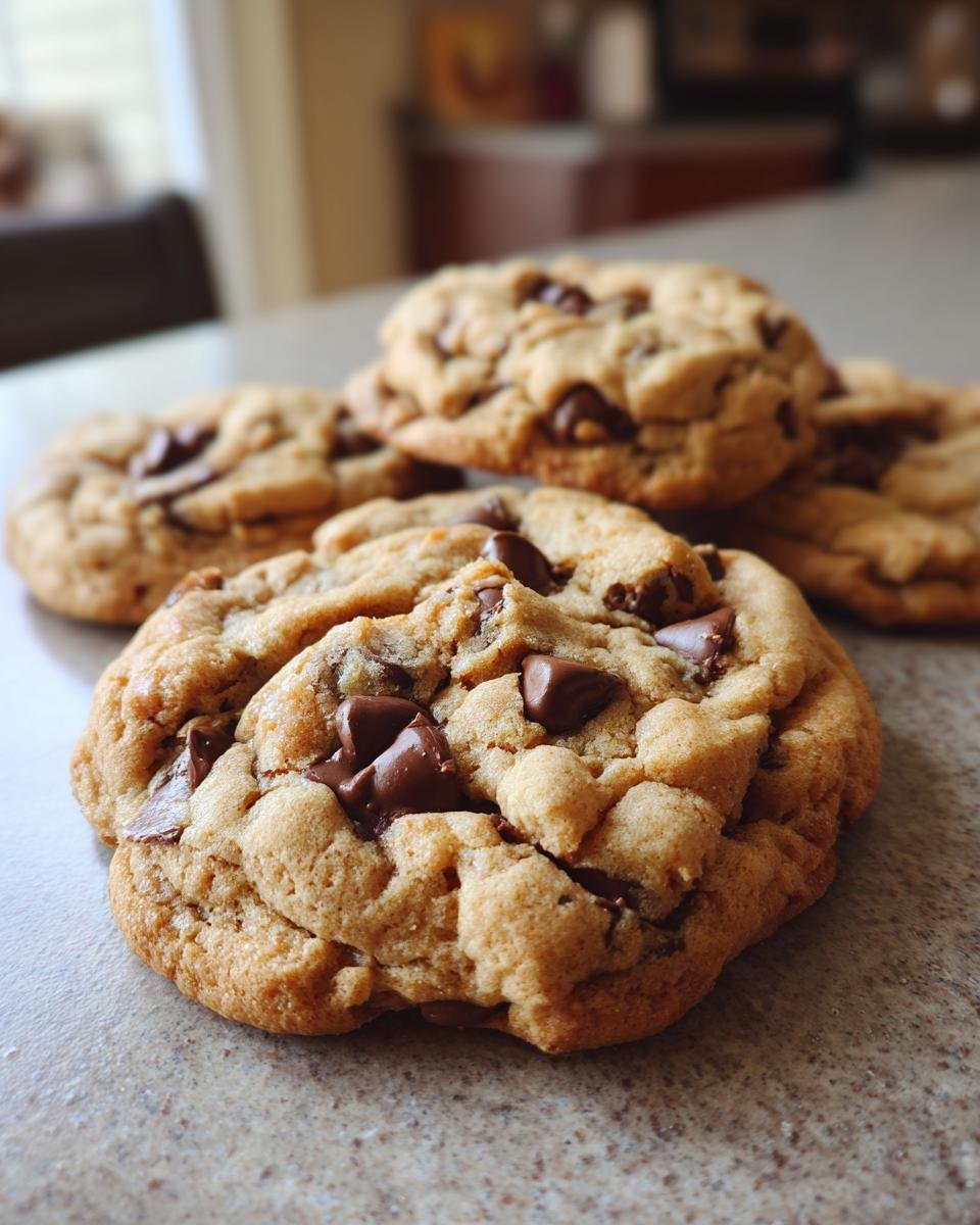 Close-up of Haselnusskekse mit Schokolade, showing chocolate chunks and cookie texture.