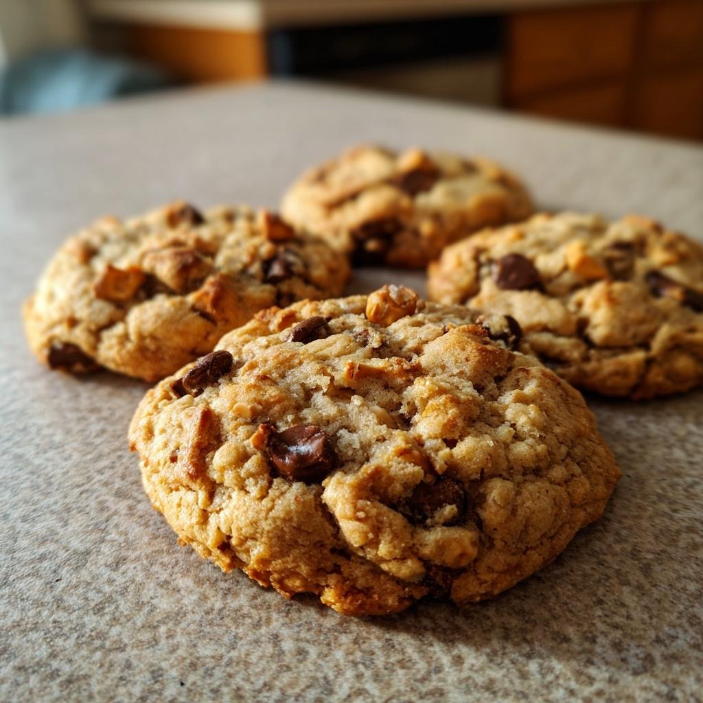 Close-up of homemade Haselnusskekse mit Schokolade (hazelnut cookies with chocolate).