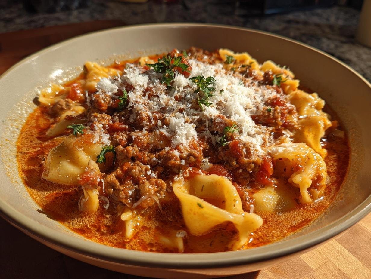 Lasagnesuppe: 40 Min. köstlich & herzhaft
