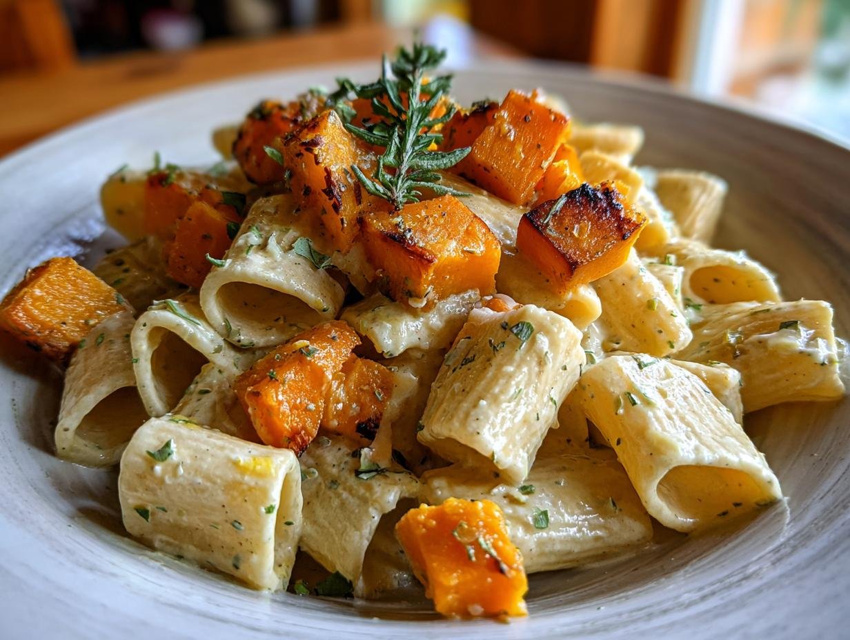 Feta-Pasta mit Hokkaido: Genuss in 45 Min