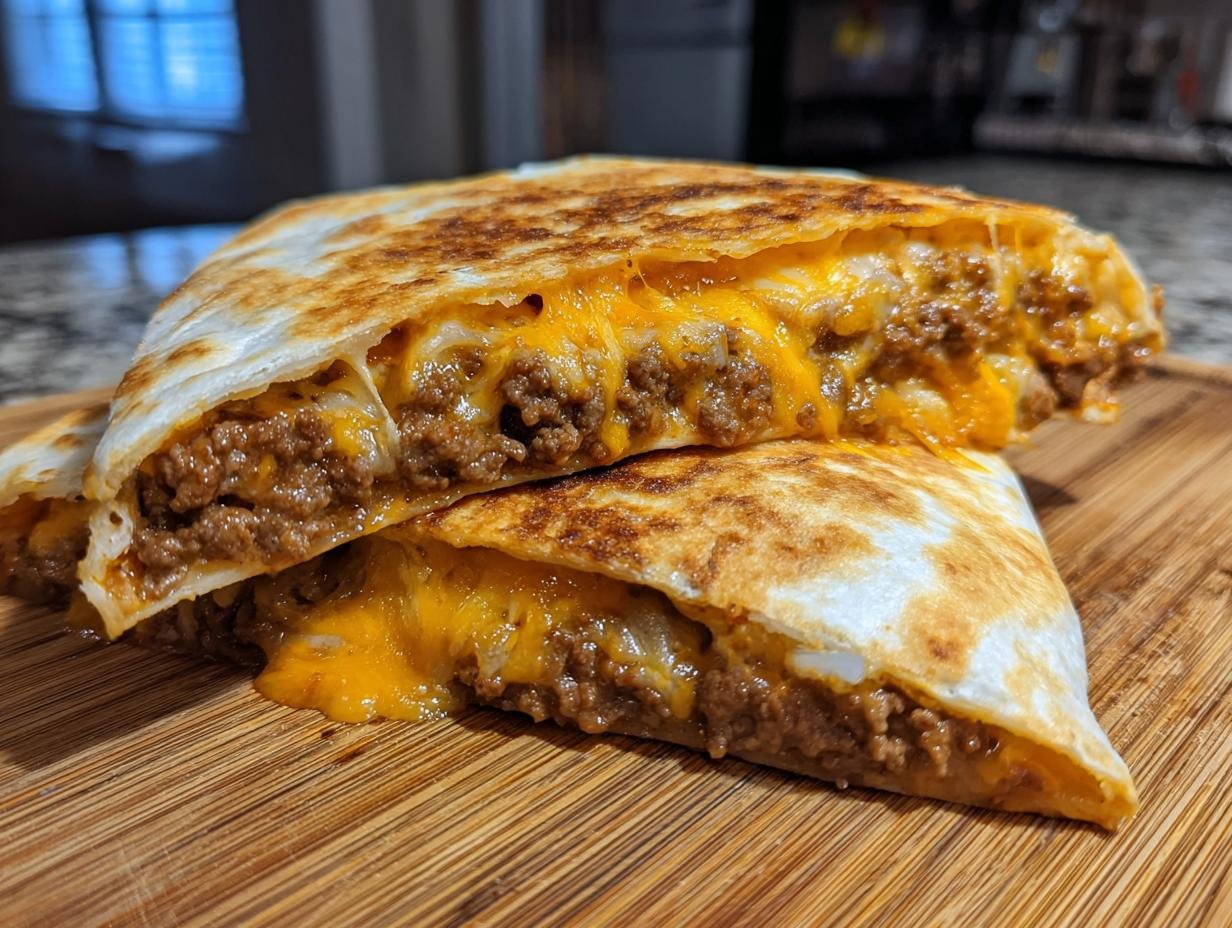 Hackfleisch Quesadillas: 30 Min Genuss