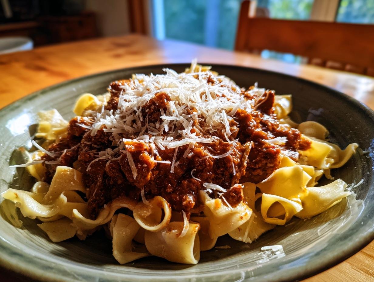 Kürbis Bolognese: 1 genussvolle Herbst Pasta