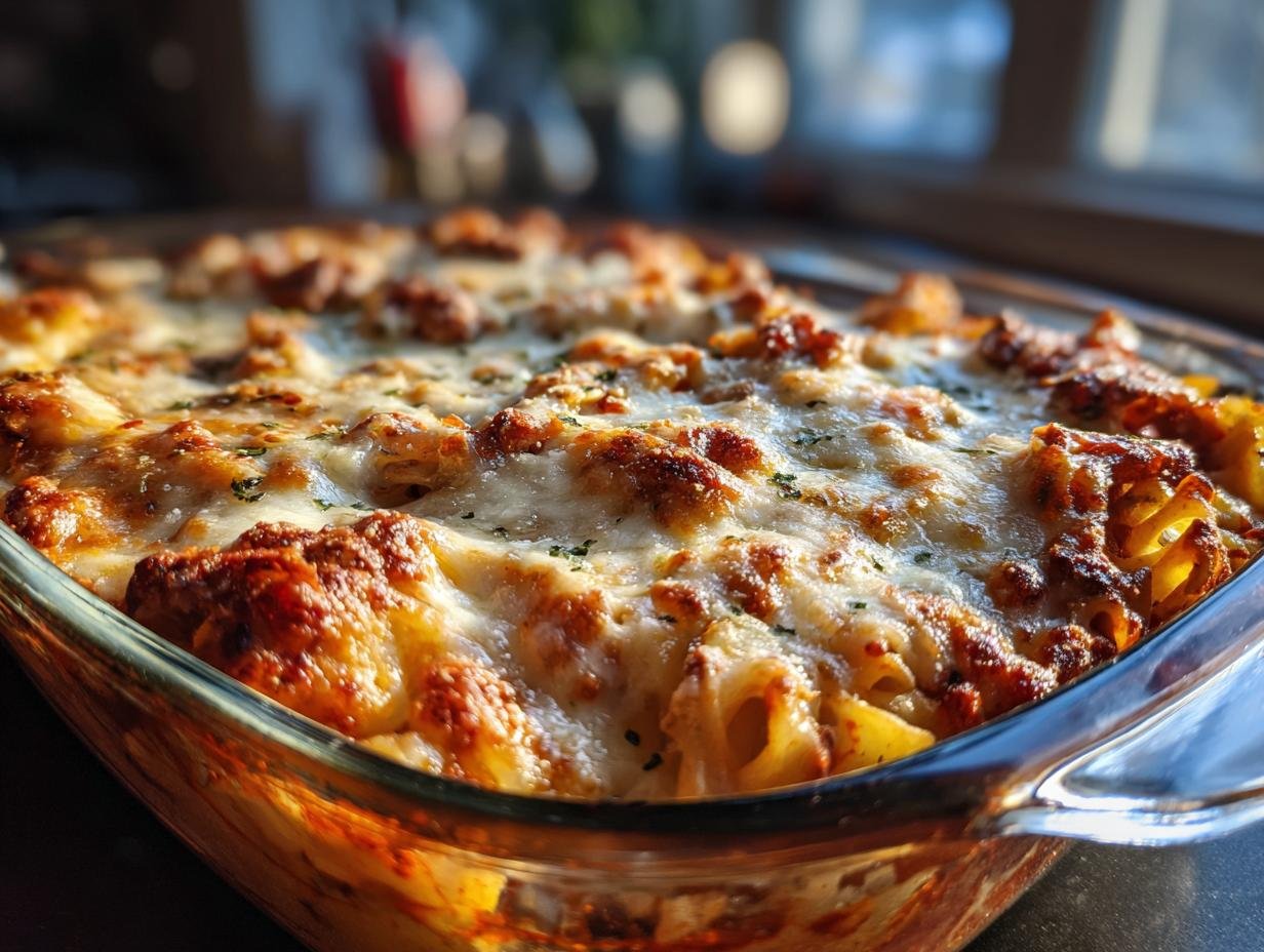 Nudelauflauf alla Mamma: 1 einfaches Wohlfühlgericht