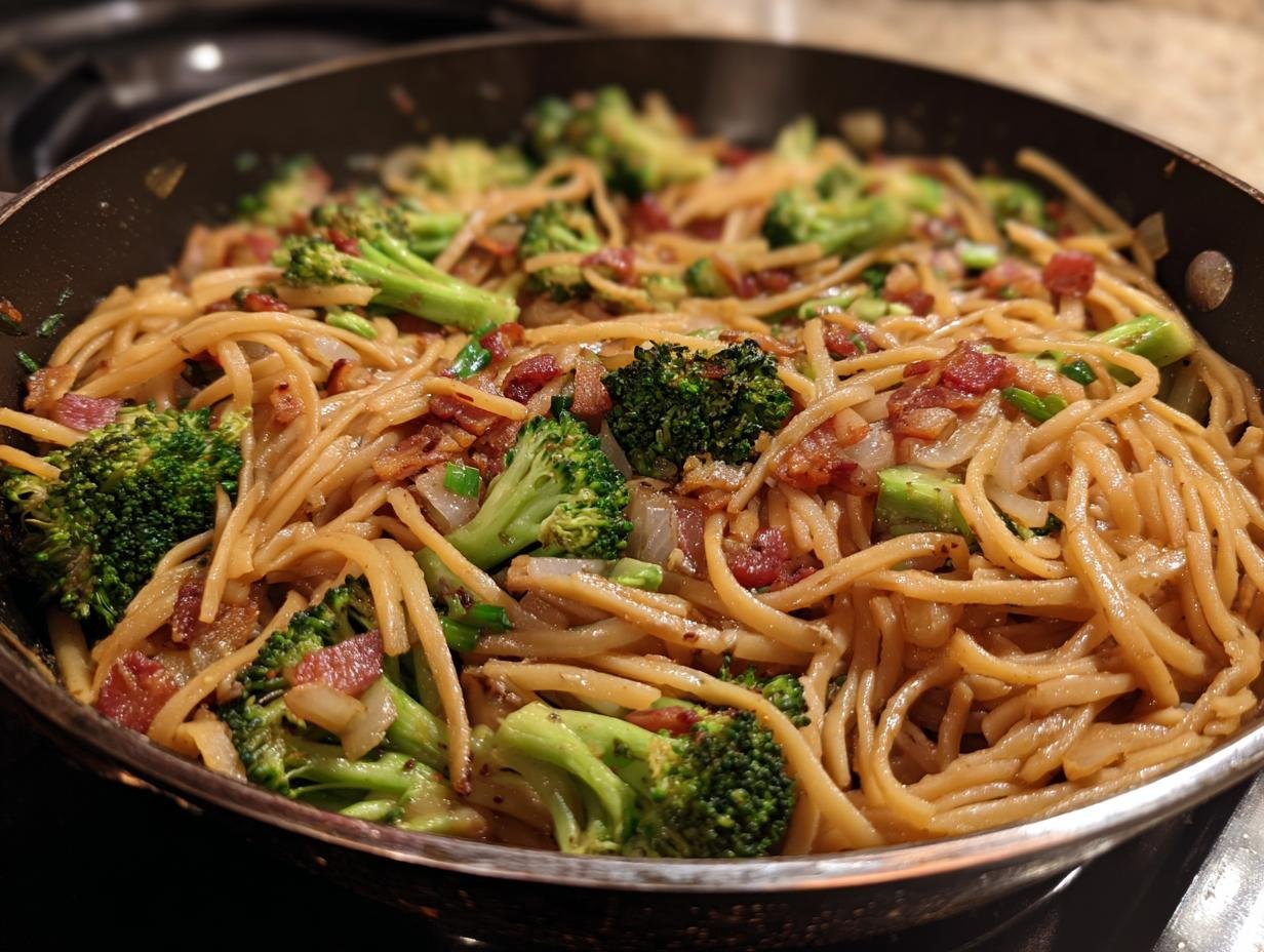 Blitzschnelle OnePan Brokkoli Schupfnudeln