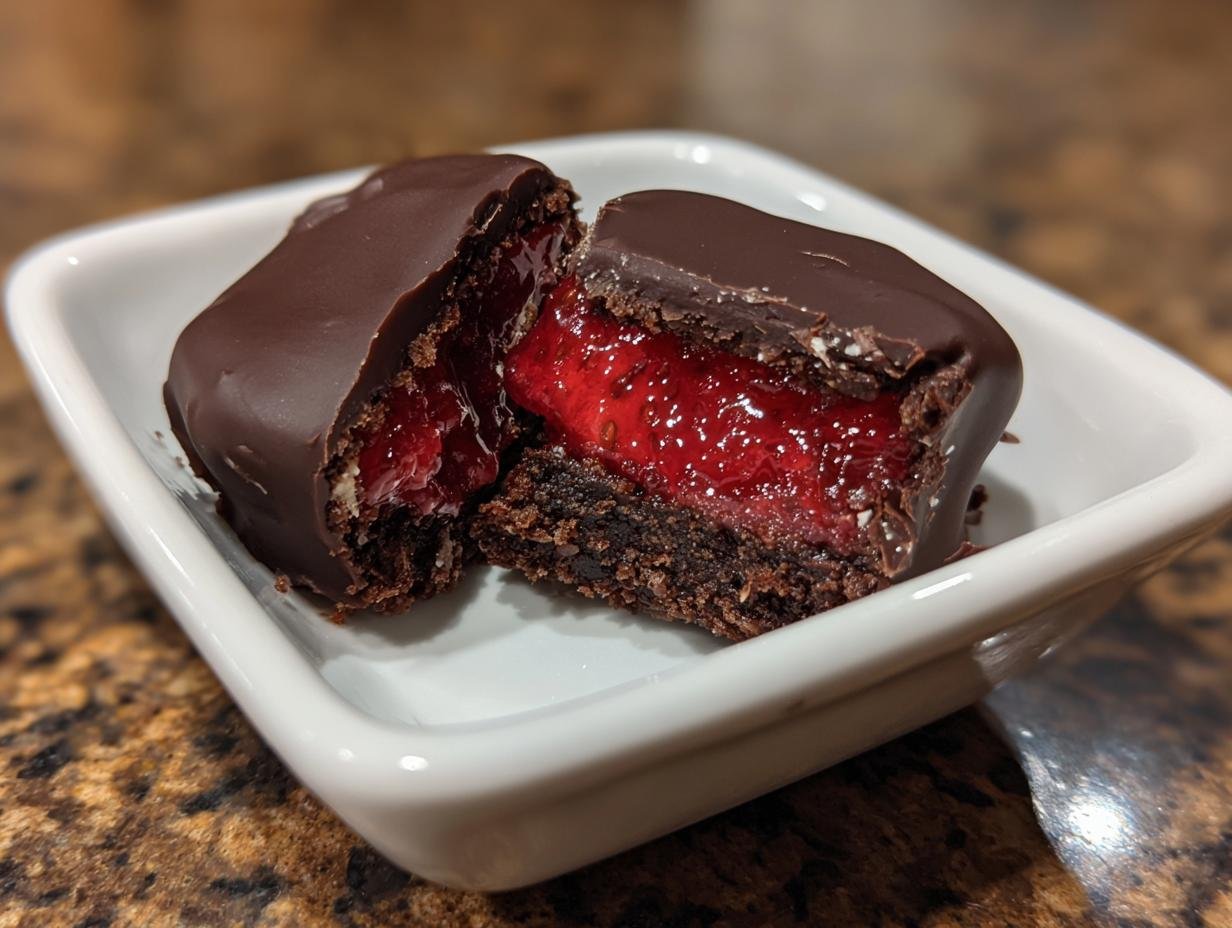 Geniale 12 Erdbeer-Schoko-Küsse jetzt machen