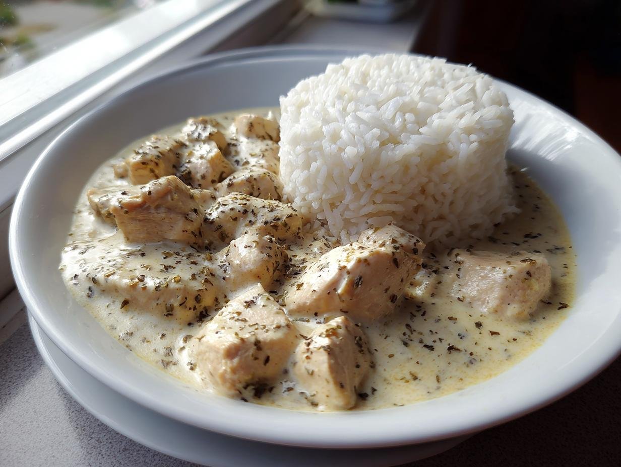 5 geniale Einführung in Cremiges Hähnchen mit Reis