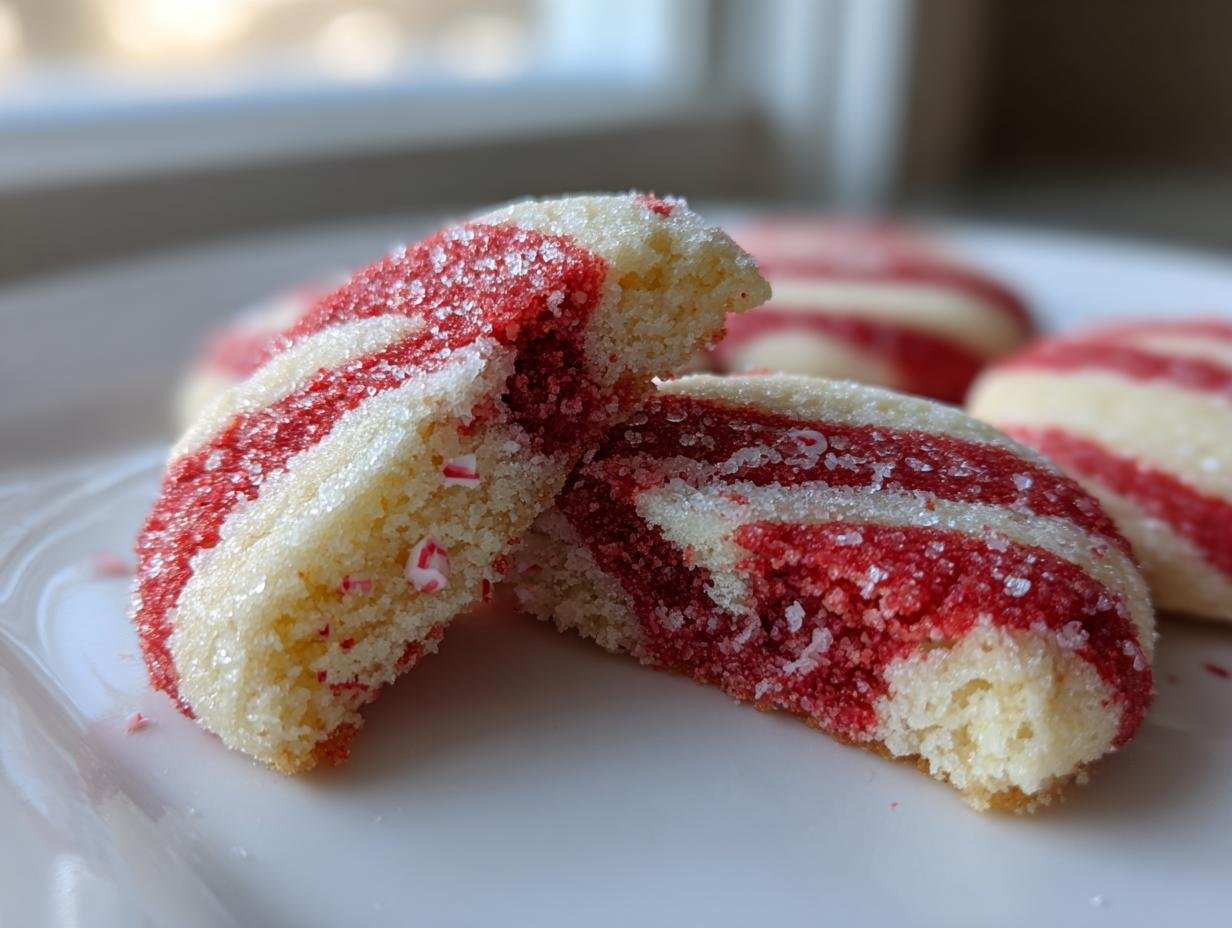 Festliche Zuckerstangen-Kekse: 1 zartes Geheimnis