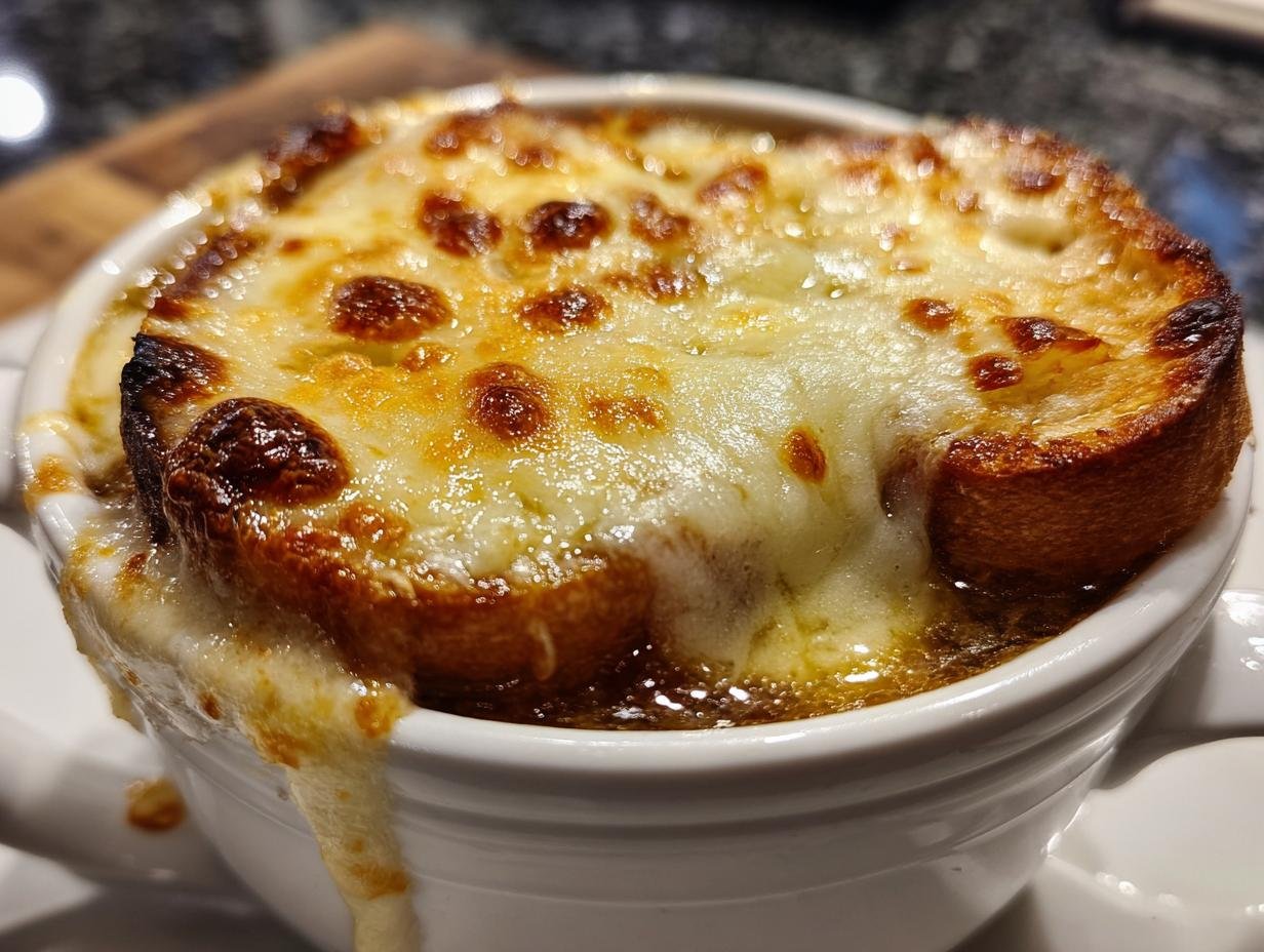 Feurige Zwiebelsuppe: 1 köstiger Kick