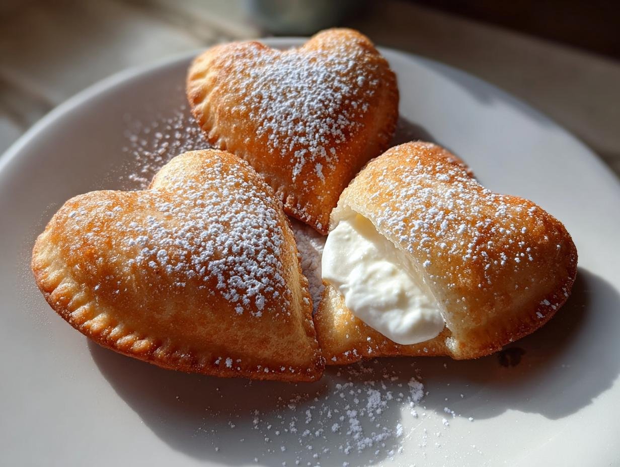 Herzform Teigtaschen Valentinstag: 1 tolle Idee