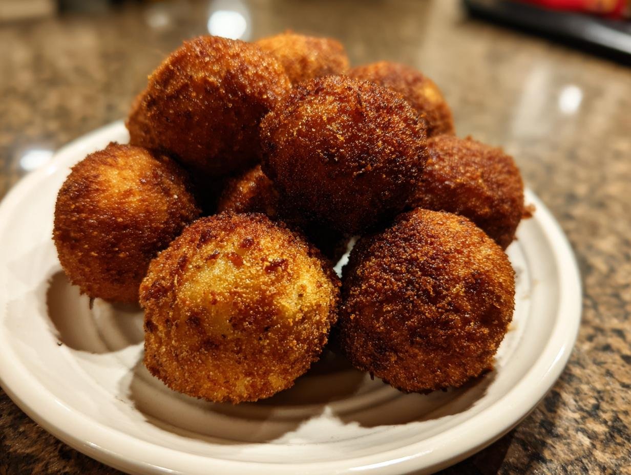 Knusprige Käsebällchen Deluxe: 20x voller Genuss