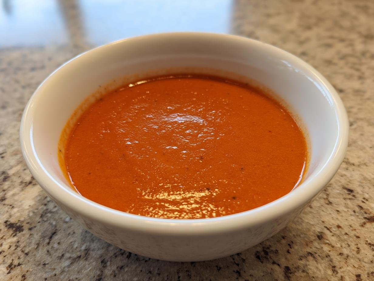 Leckere cremige Tomatensuppe in 40 Minuten fertig