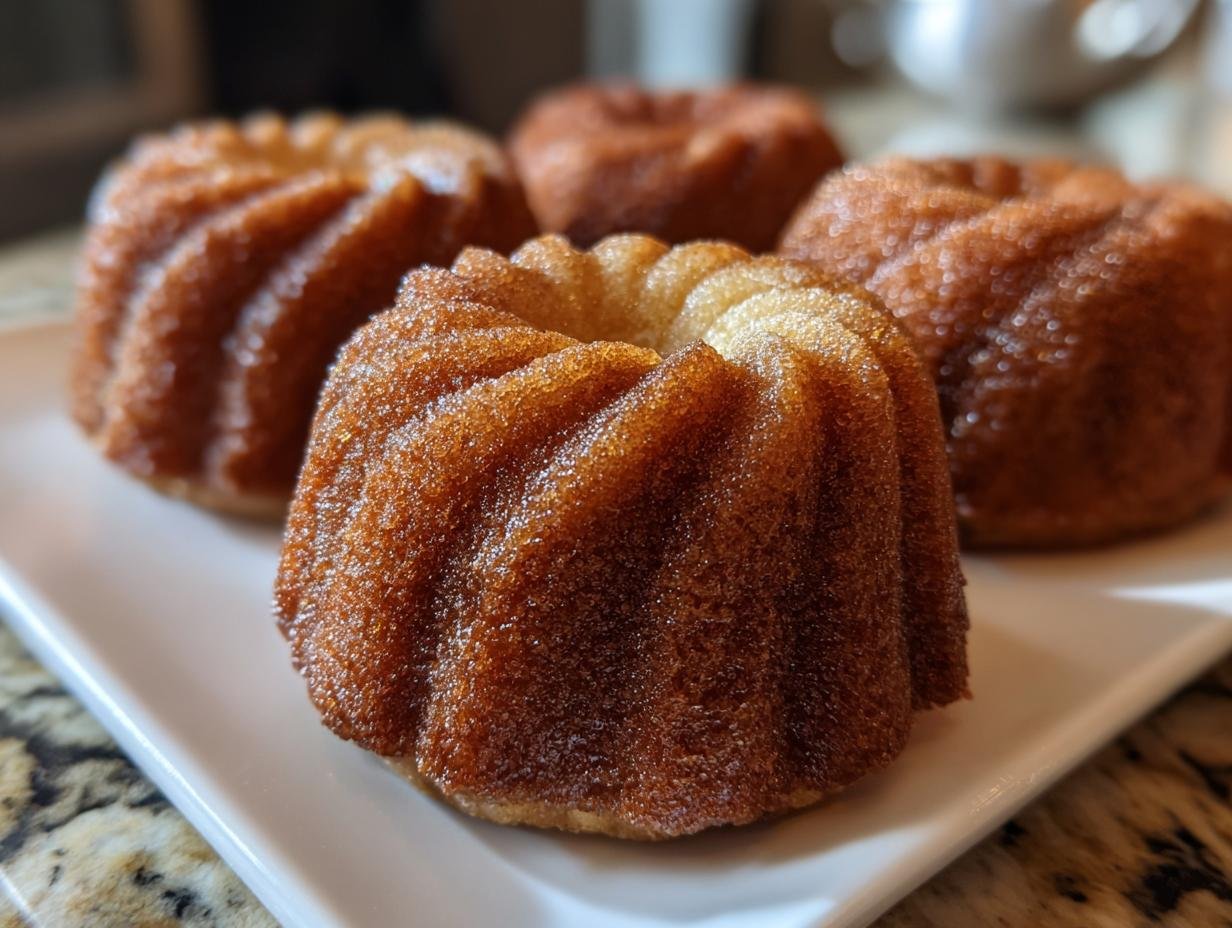 Super saftige 25 Mini-Marmor-Gugelhupfe aus Silikonform