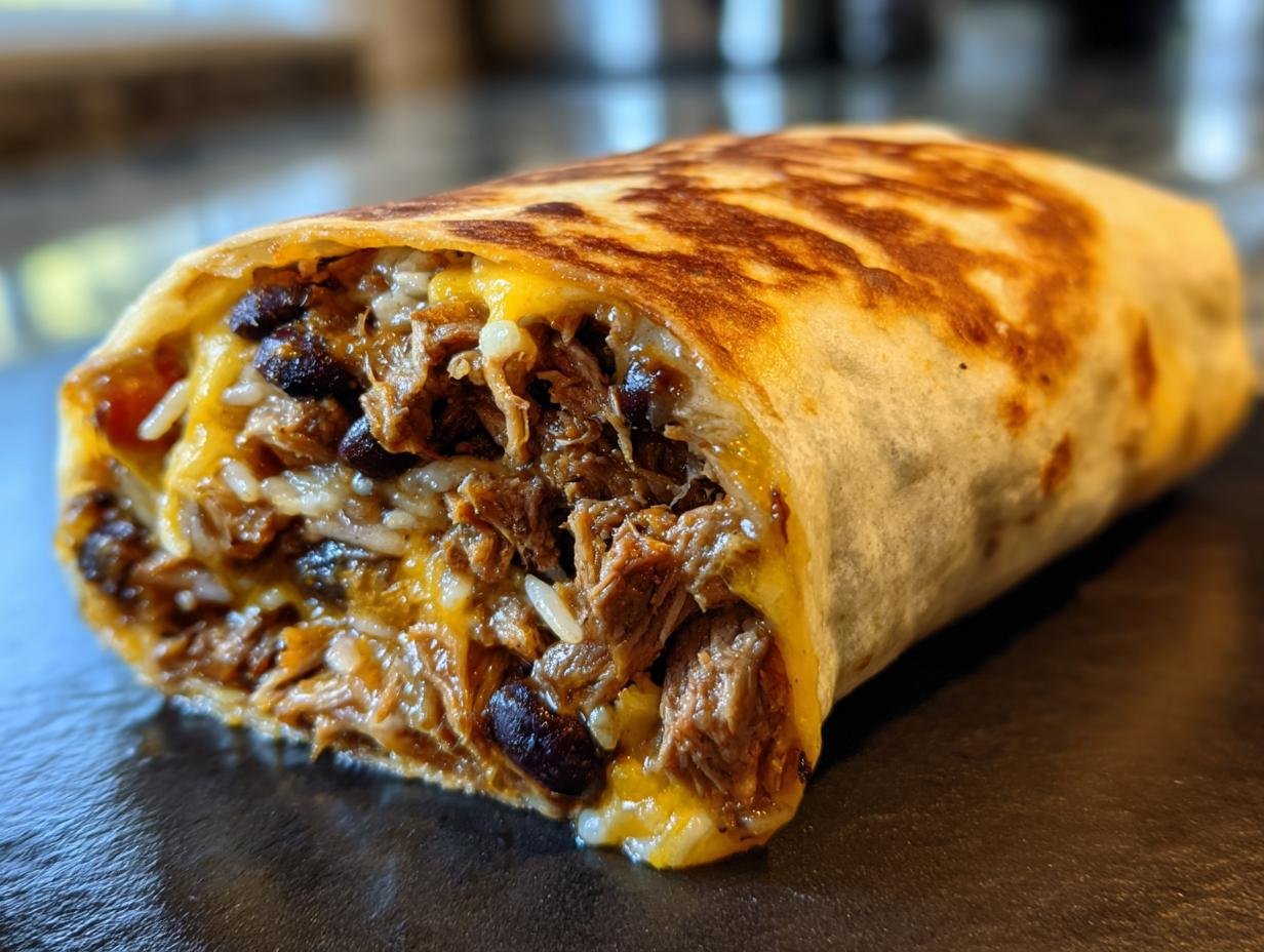 Saftiger Rindfleisch-Burrito wie in Kalifornien: 3x besser