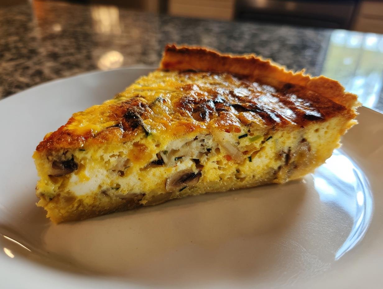 Schnelle Gemüse-Quiche: 20 Min Vorbereitung Glück