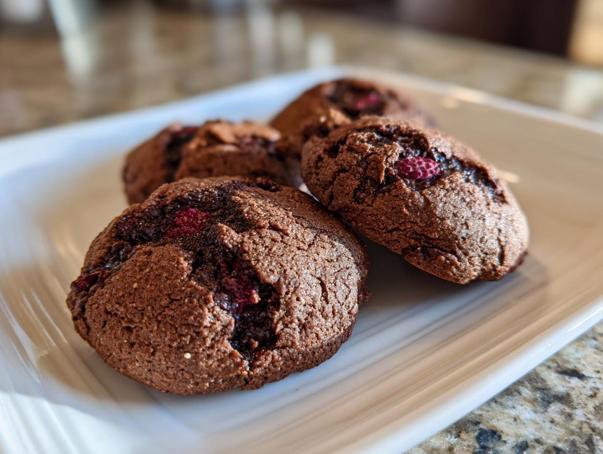 Schoko Himbeer Kekse: 32 Minuten Glück