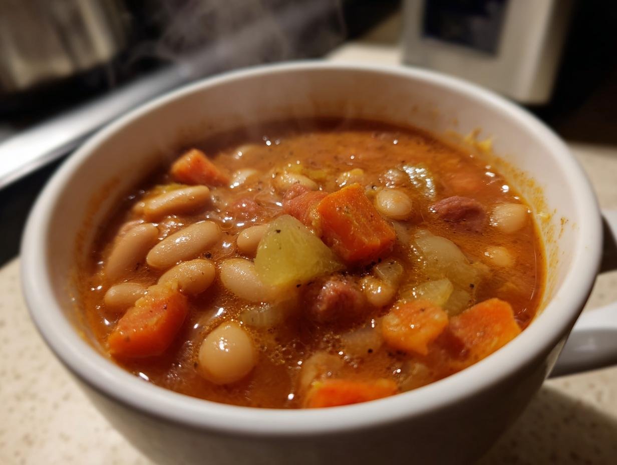 Wunderbare Vegane Serbische Weiße Bohnensuppe