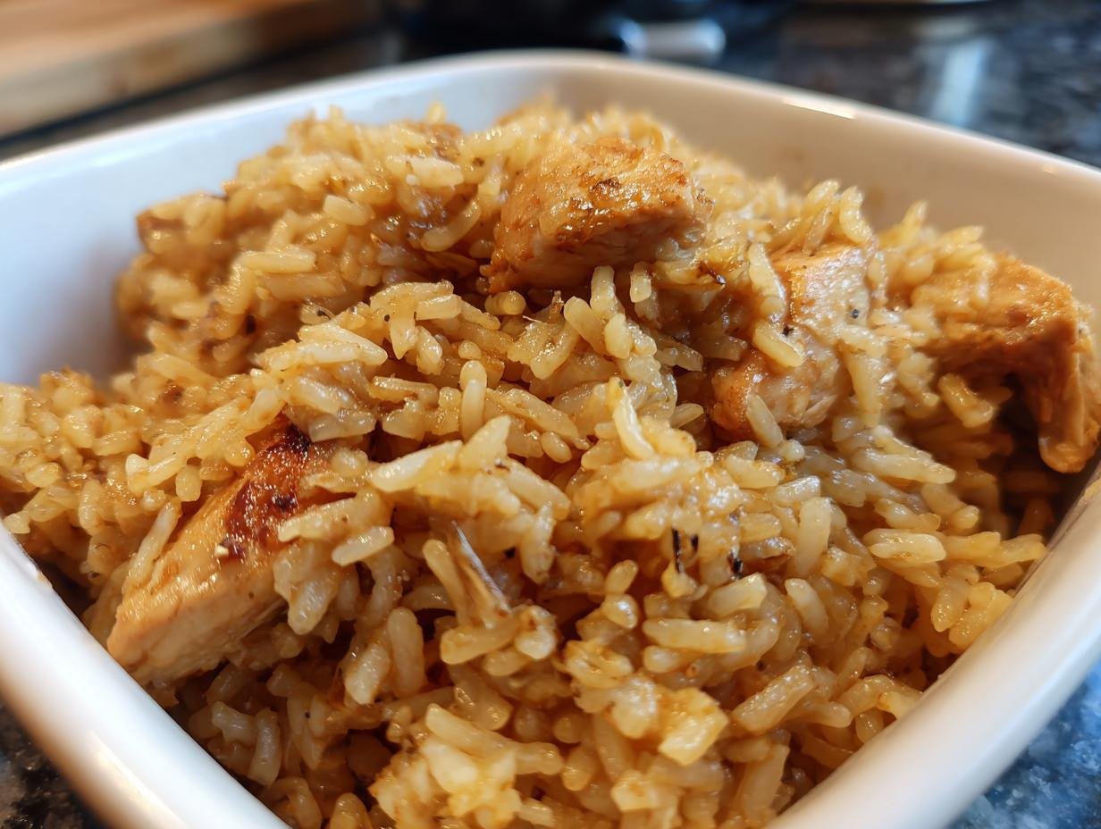 Würziger Ofenreis mit Hähnchen: 15 Minuten Glück