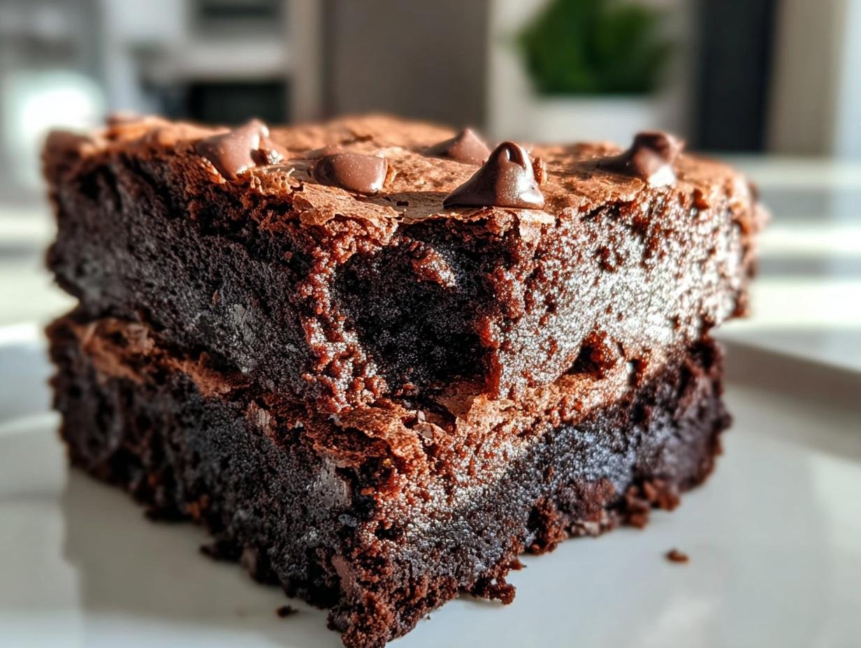 5 Einfache zuckerfreie Brownies mit griechischem Joghurt