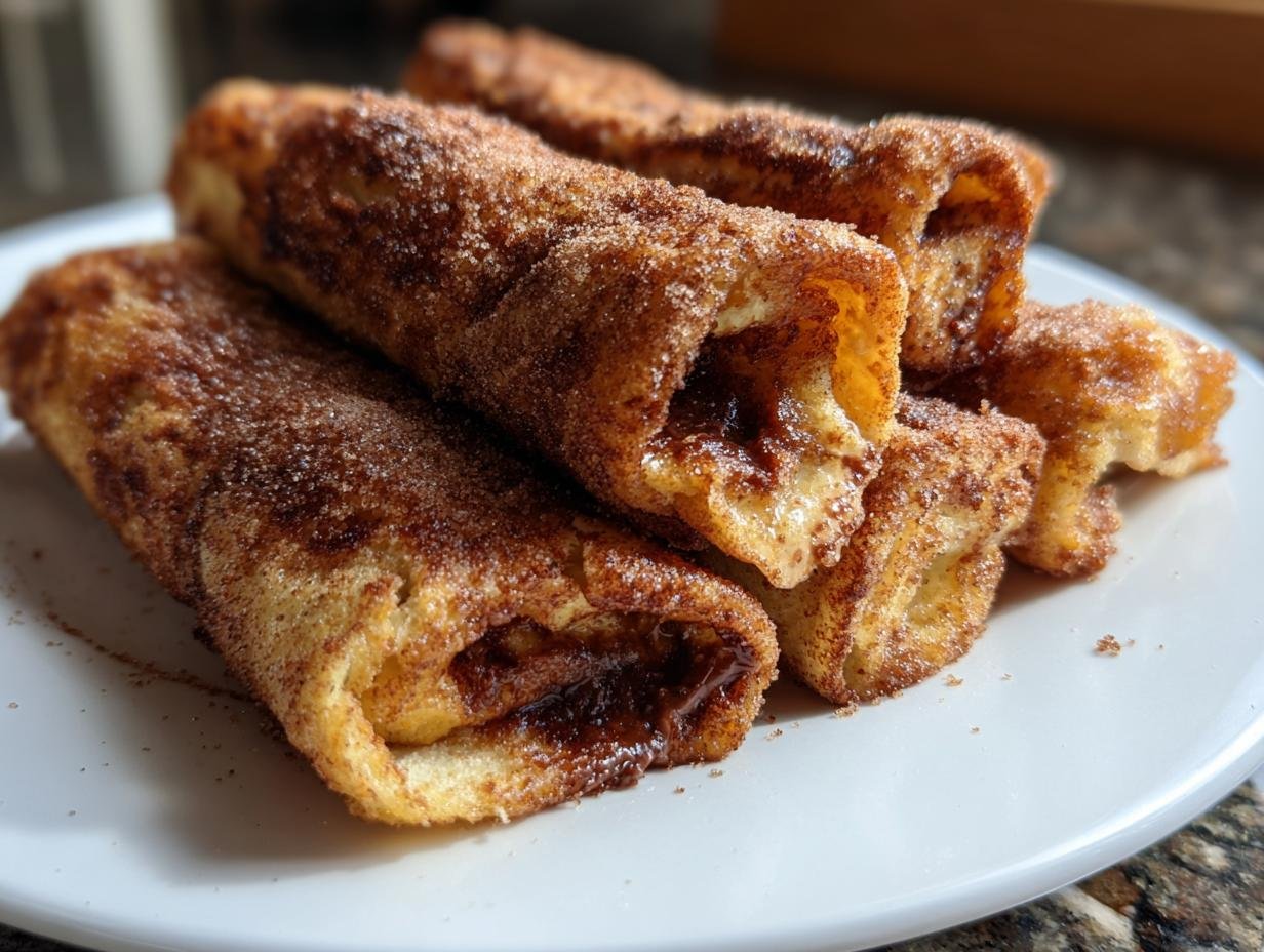 Genial 8 FRENCH TOAST ROLLS MIT NUTELLA UND ZIMT