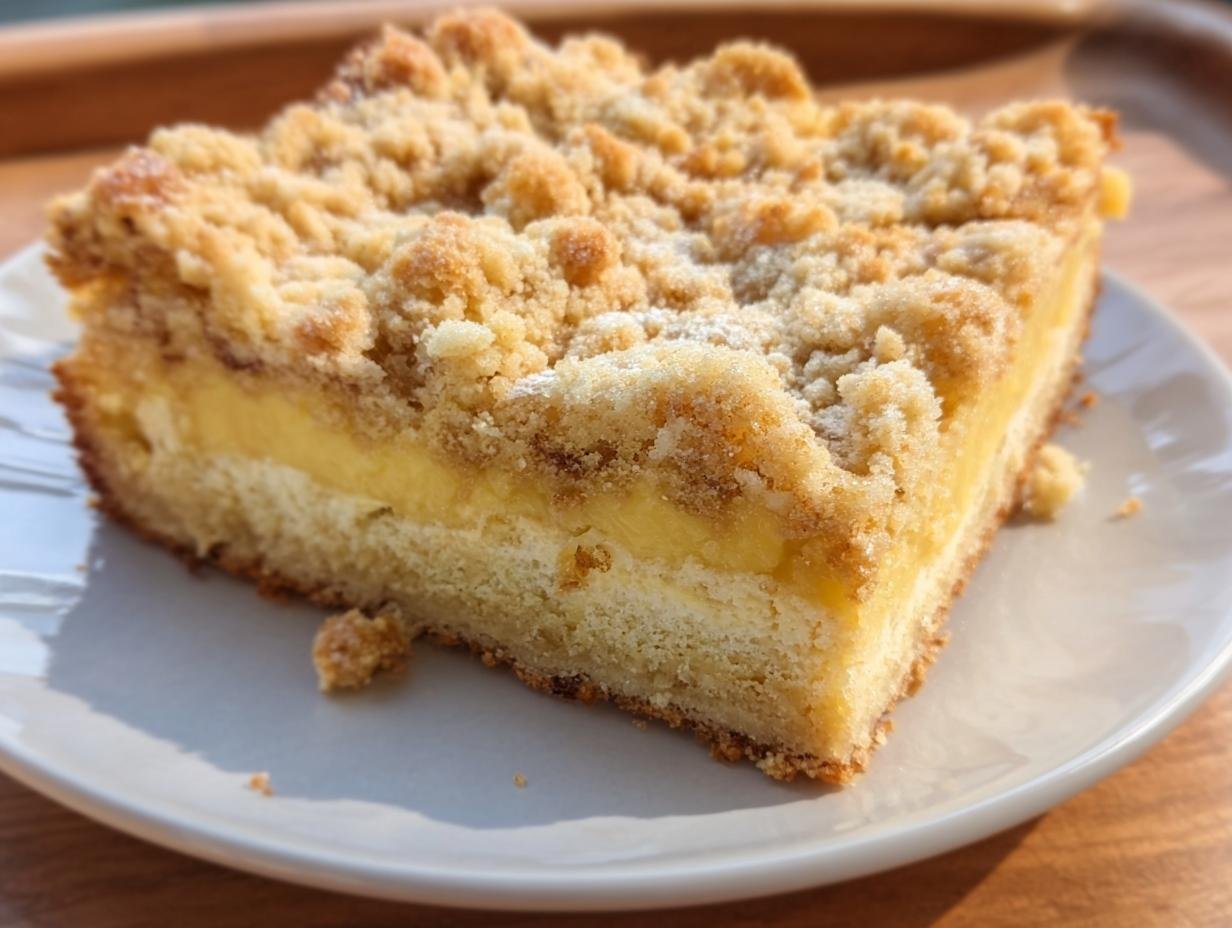 Genialer Schneller Pudding-Streuselkuchen 30 Min