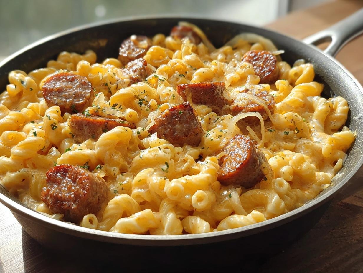 Genial 1 Wurstpfanne mit Makkaroni Rettung