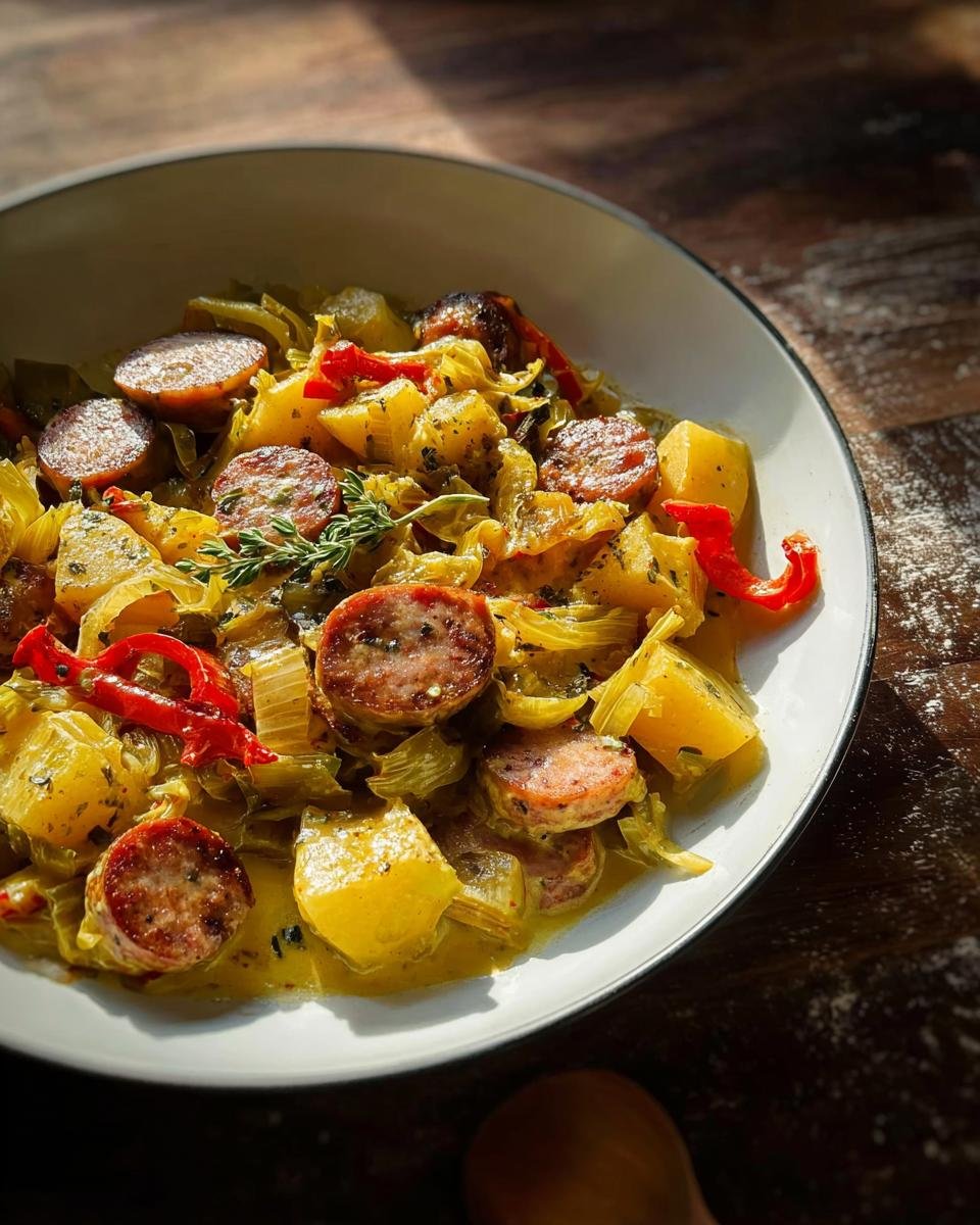 Bratwurst mit Kartoffelstampf & Senfsauce - Other 2