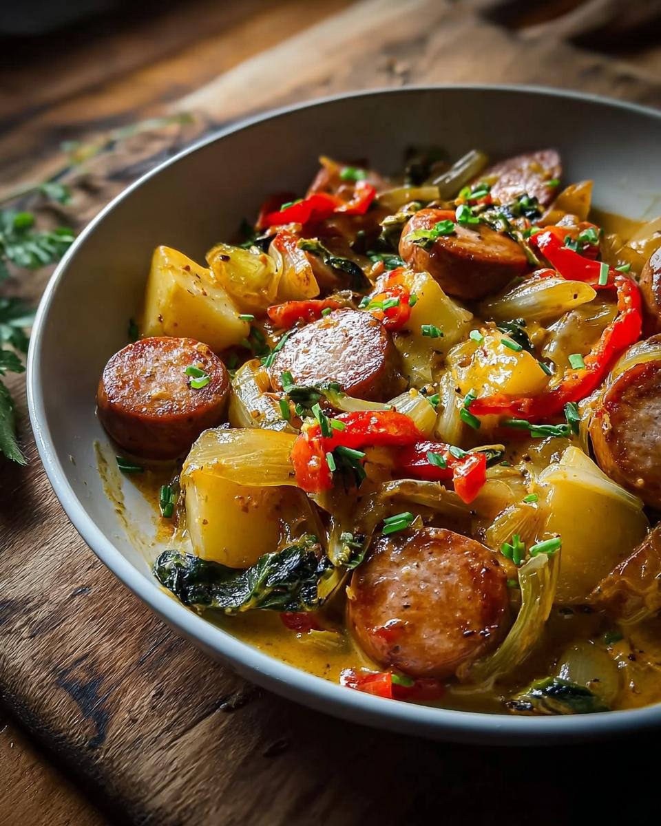 Bratwurst mit Kartoffelstampf & Senfsauce - Other 3