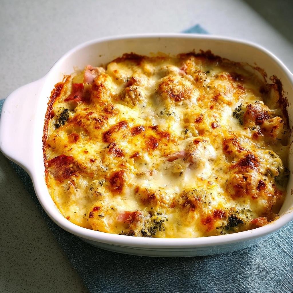 Brokkoli-Schinken-Gratin - Tasty