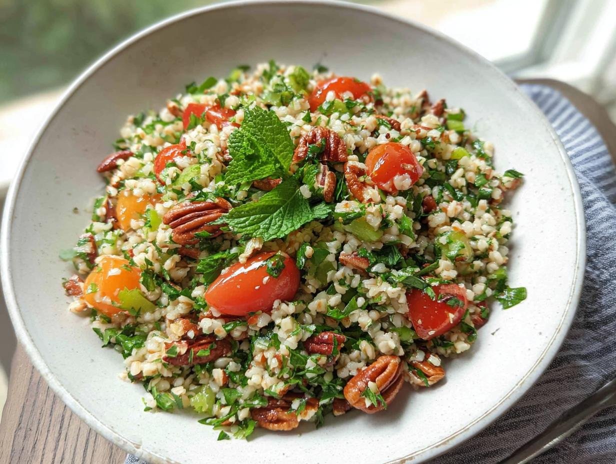 Bulgur-Salat mit Kräutern & Zitrone: 1 Mega-Hit