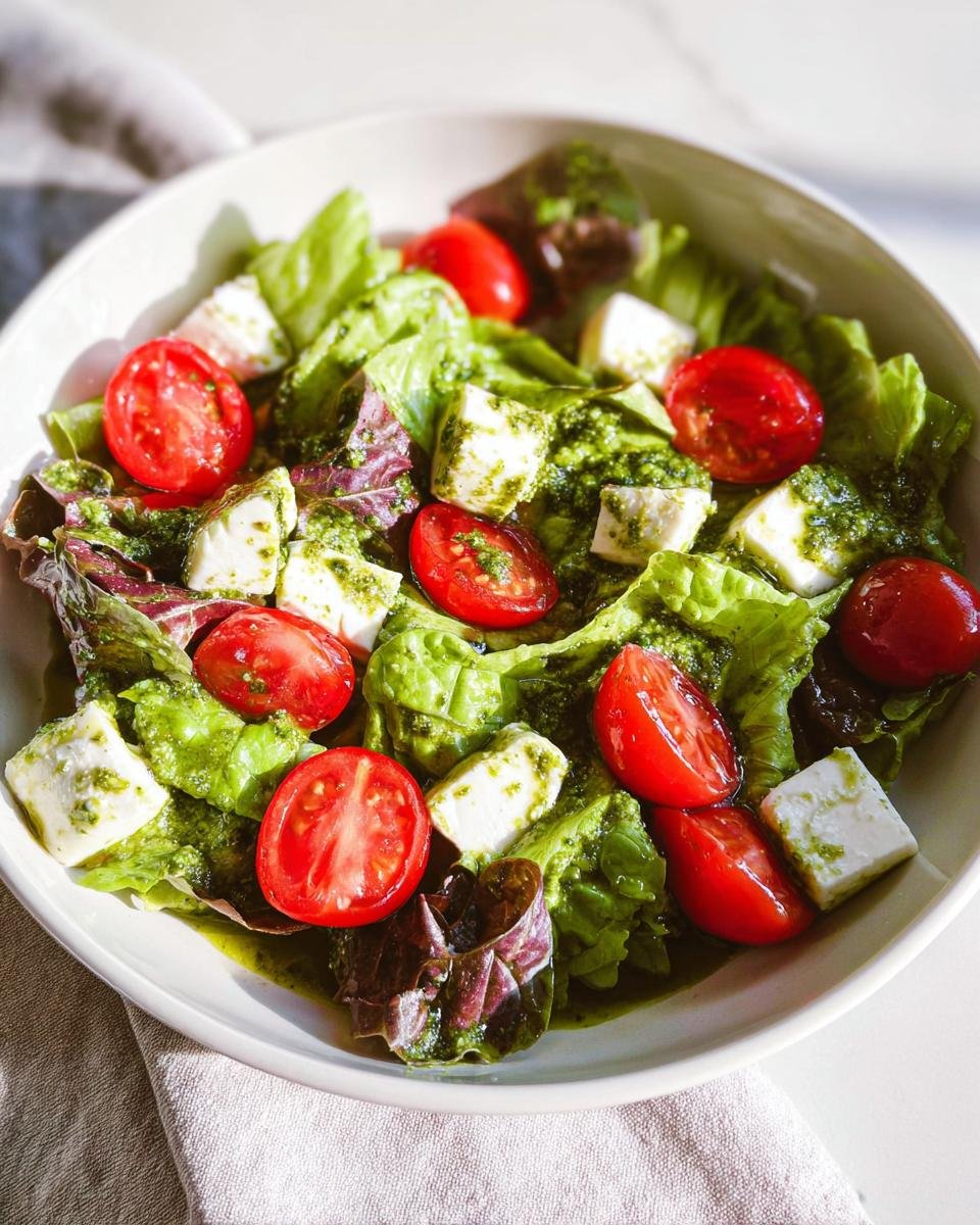 Caprese-Salat mit Pesto-Dressing - Other 2