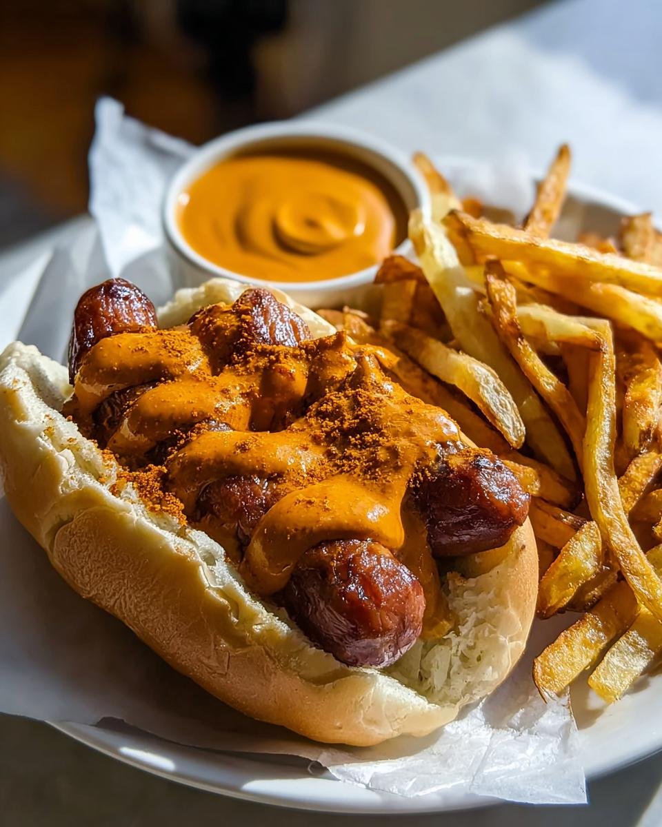 Currywurst aus dem Ofen mit Pommes - Other 1