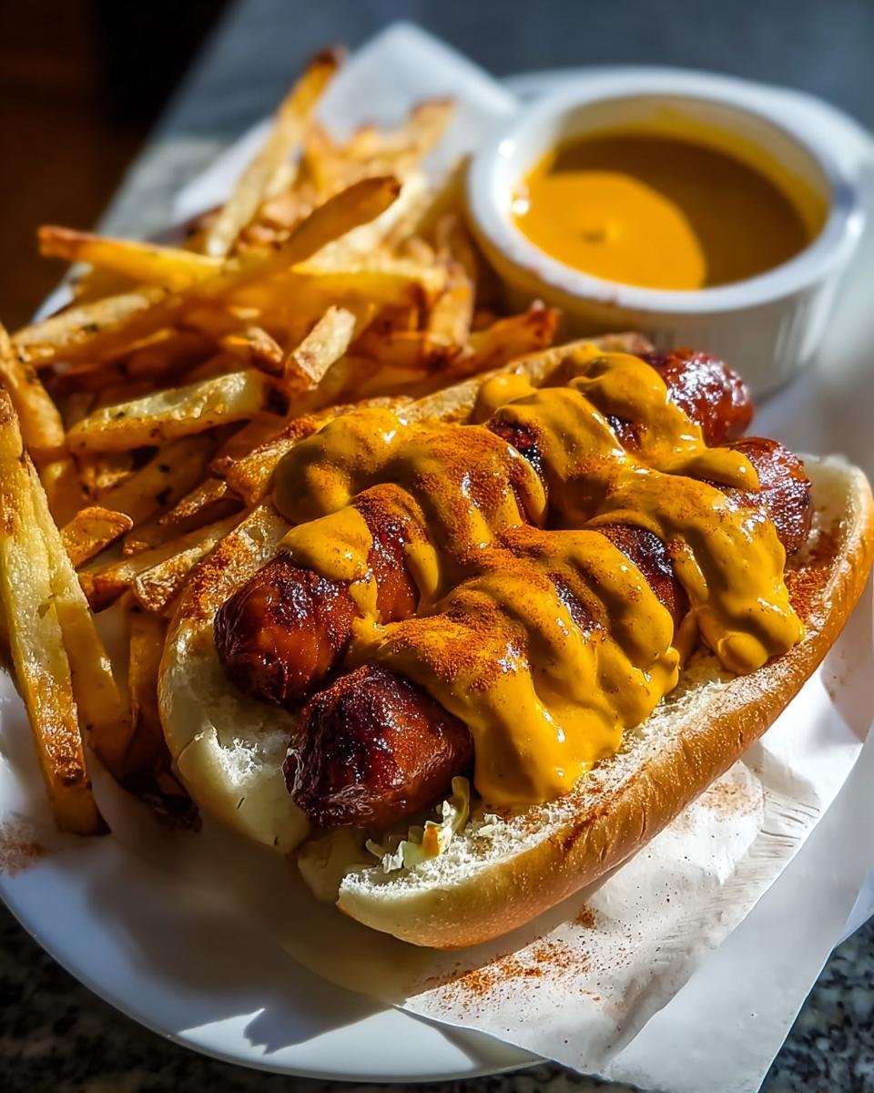 Currywurst aus dem Ofen mit Pommes - Other 2