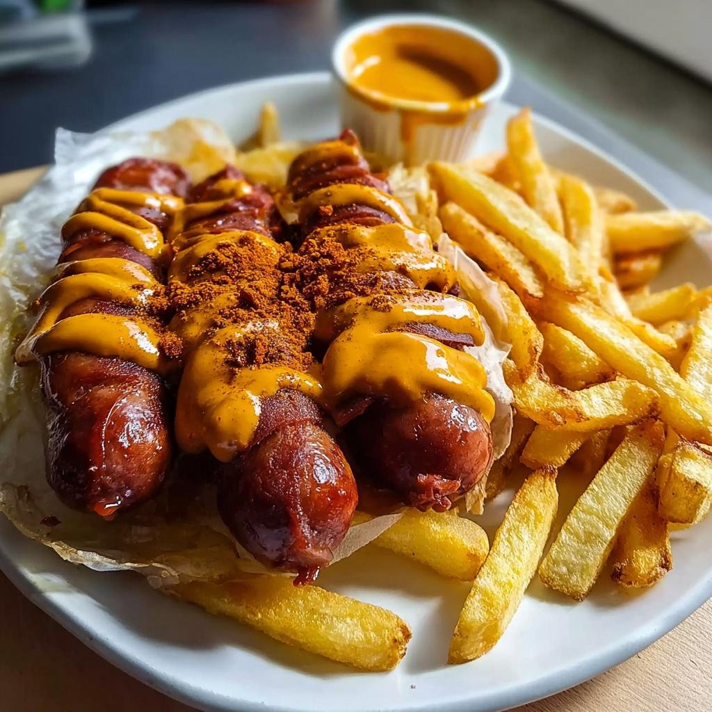 Currywurst aus dem Ofen mit Pommes - Tasty