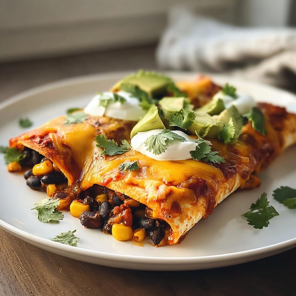 Enchilada-Auflauf mit Bohnen - Tasty