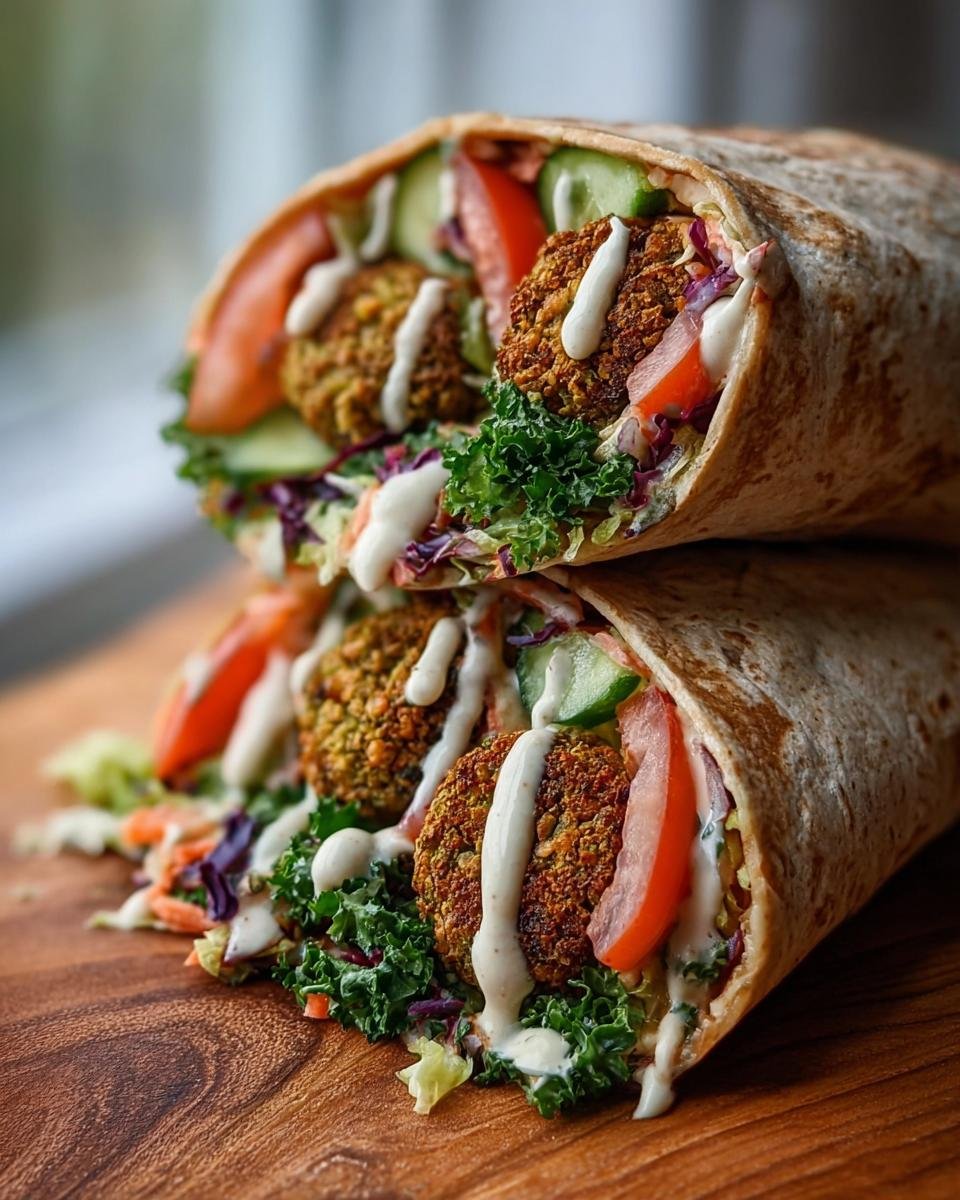 Falafel im Wrap mit Tahini-Sauce - Other 2
