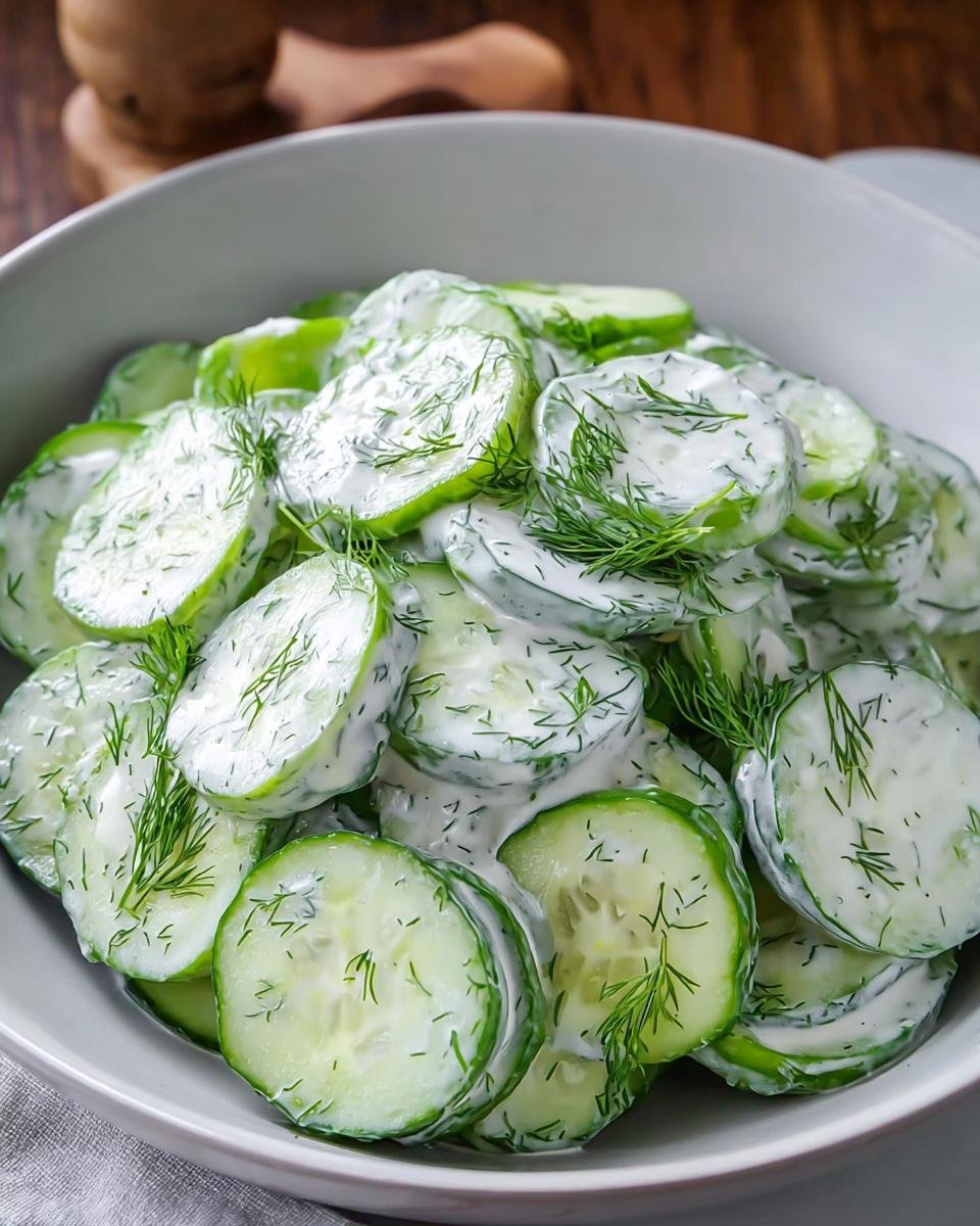 Gurkensalat mit Dill & Sahne - Other 1