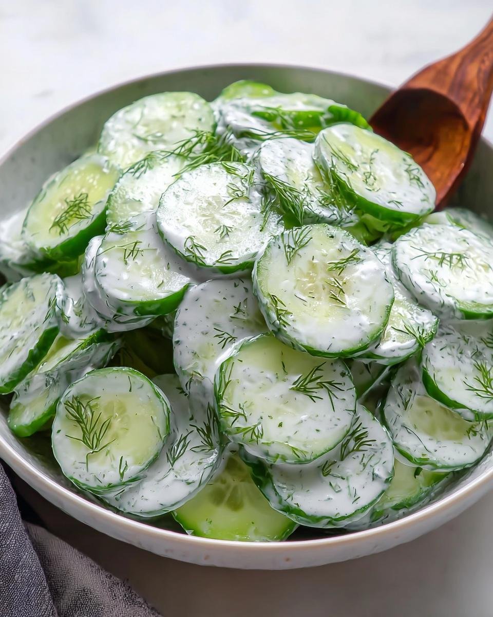 Gurkensalat mit Dill & Sahne - Other 2