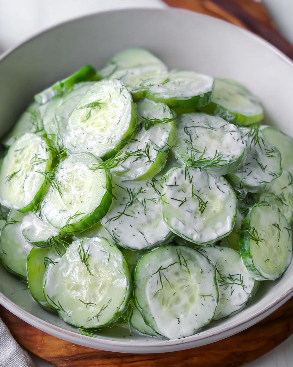 Gurkensalat mit Dill & Sahne - Other 3