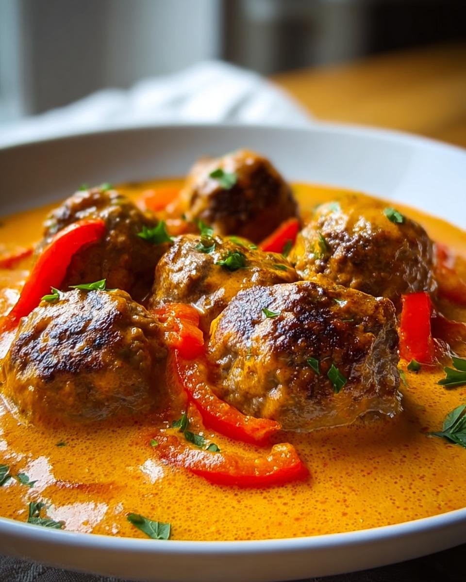 Hackbällchen in Paprikasauce - Other 2