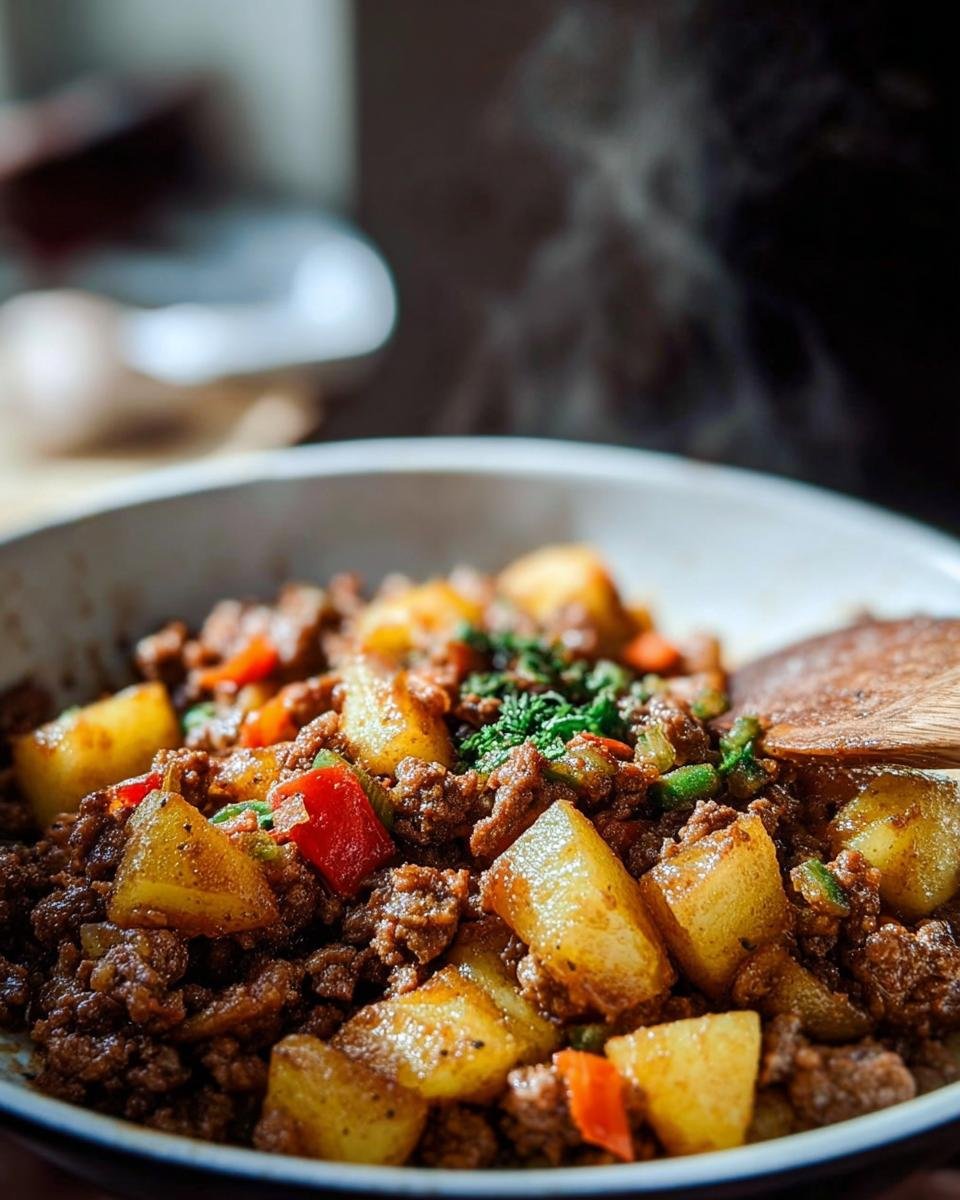 Hackfleischpfanne mit Kartoffeln & Erbsen - Other 2