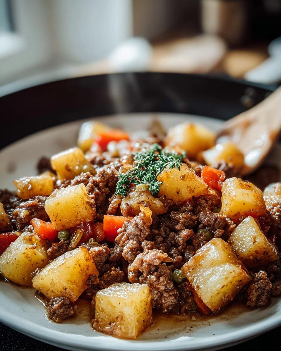 Hackfleischpfanne mit Kartoffeln & Erbsen - Other 3