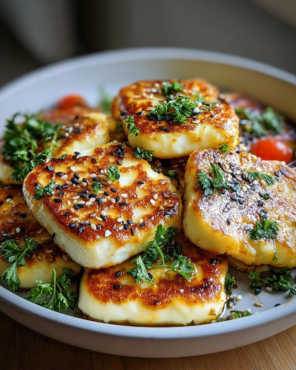 Halloumi-Pfanne mit Honig & Sesam - Other 1