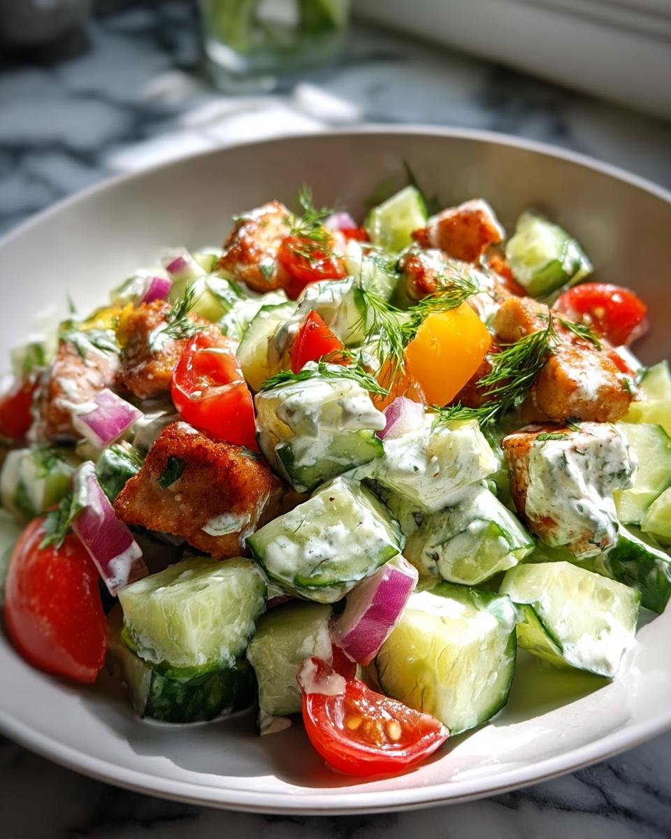 Hähnchen-Schnitzel mit Gurkensalat - Other 1