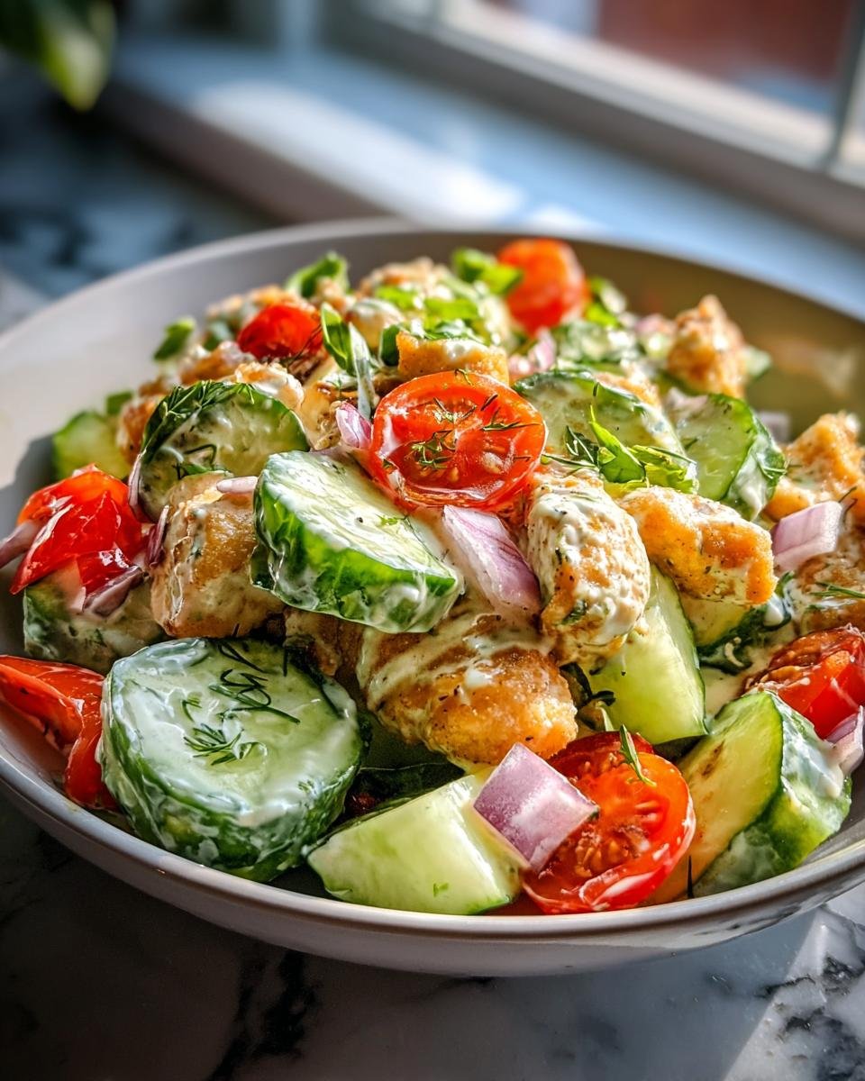 Hähnchen-Schnitzel mit Gurkensalat - Other 2