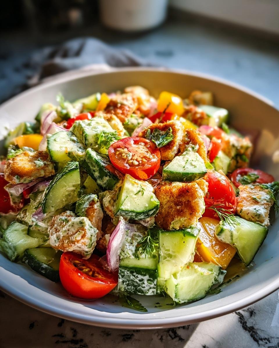 Hähnchen-Schnitzel mit Gurkensalat - Other 3