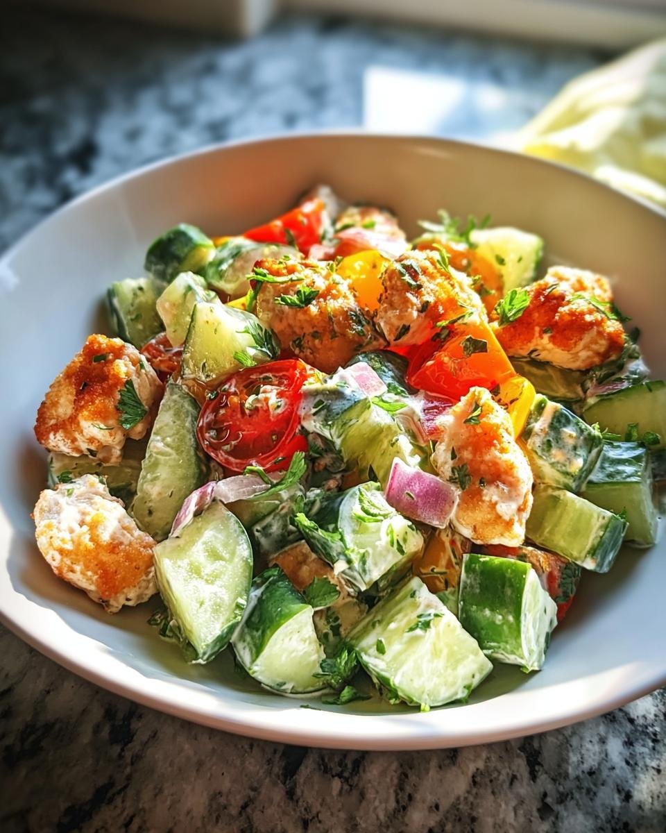 Hähnchen-Schnitzel mit Gurkensalat - Other 4