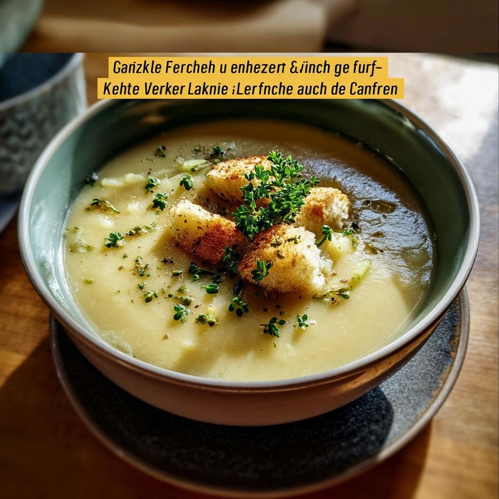 Kartoffel-Lauch-Suppe - Tasty