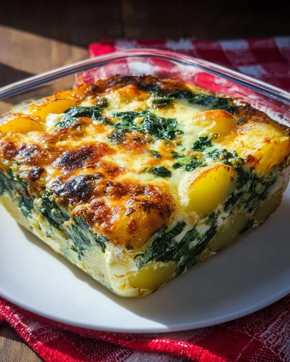 Kartoffel-Spinat-Auflauf mit Feta - Other 3